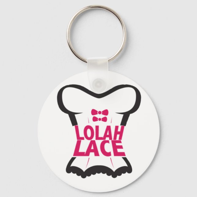 Author Lolah Lace Keychain (Front)