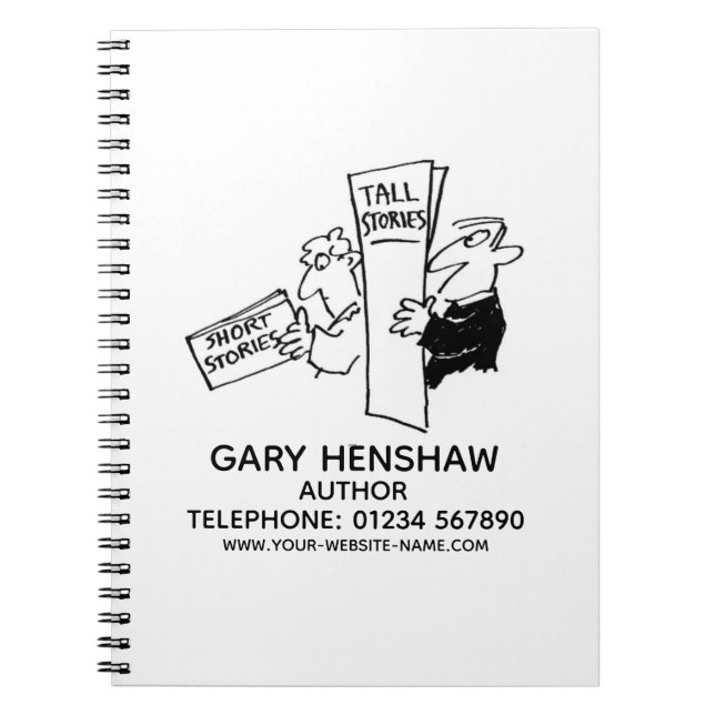 Author or Writer Notebook (Front)