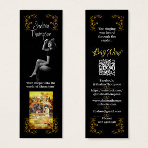  Author Promotion Black Gold Leaf