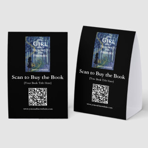Author QR Code Scan to Buy Book Marketing