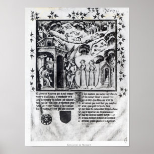 author receiving Love who brings Sweet Thoughts, Poster
