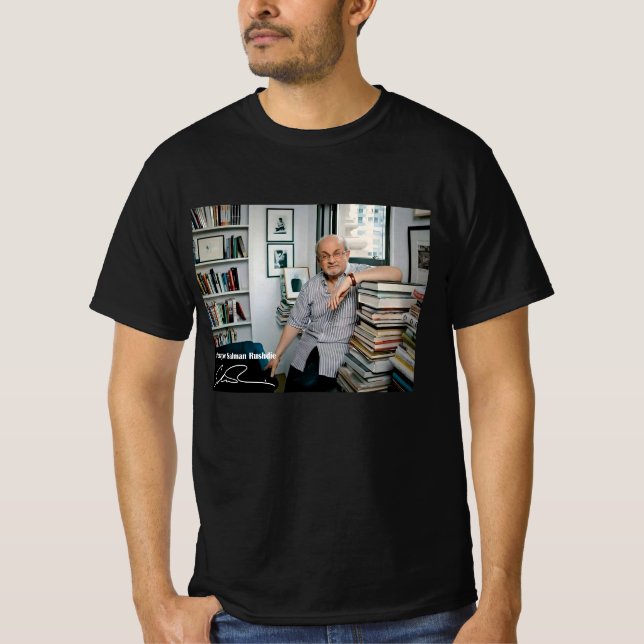Author salman rushdie T-Shirt (Front)
