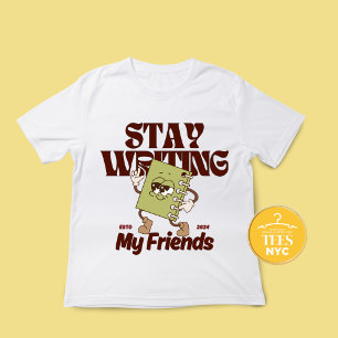 Author T-shirt Inspire Quote Unisex T-Shirt  Tri-Blend Shirt