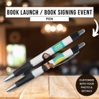 Author Writer Book Launch Signing Promotional 