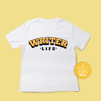 Author Writer Life T-shirt  Tri-Blend Shirt