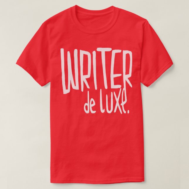 Author Writer Novelist T-Shirt (Design Front)