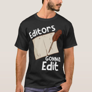 Author Writing Writers Writing Teacher T-Shirt