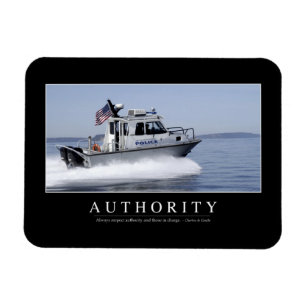Authority: Inspirational Quote Magnet