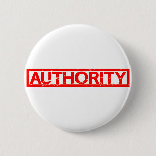 Authority Stamp 6 Cm Round Badge