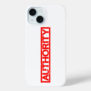 Authority Stamp iPhone 15 Case
