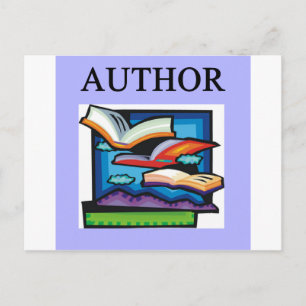 AUTHORS and writers Postcard