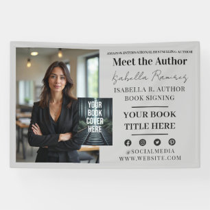 Author's Book Signing & Launch Event Promotion Banner