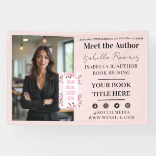 Author's Book Signing & Launch Event Promotion Banner