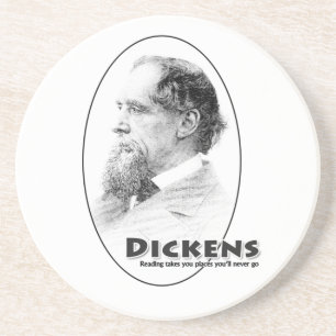Authors-Dickens coaster