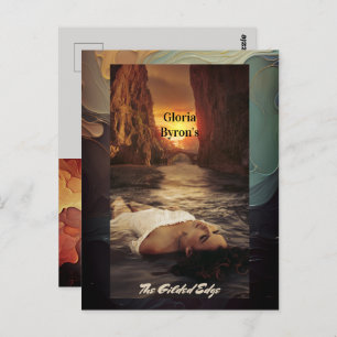  Author's Promotion Material Paint Bookmarks Postcard