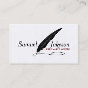 AUTHORS & WRITERS Business Card