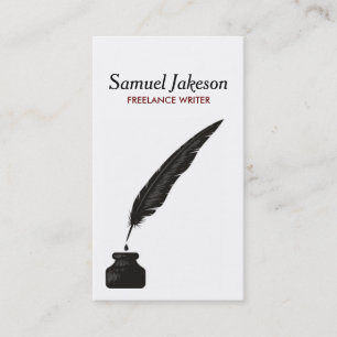 AUTHORS & WRITERS Business Card
