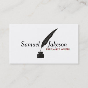 AUTHORS & WRITERS Business Card