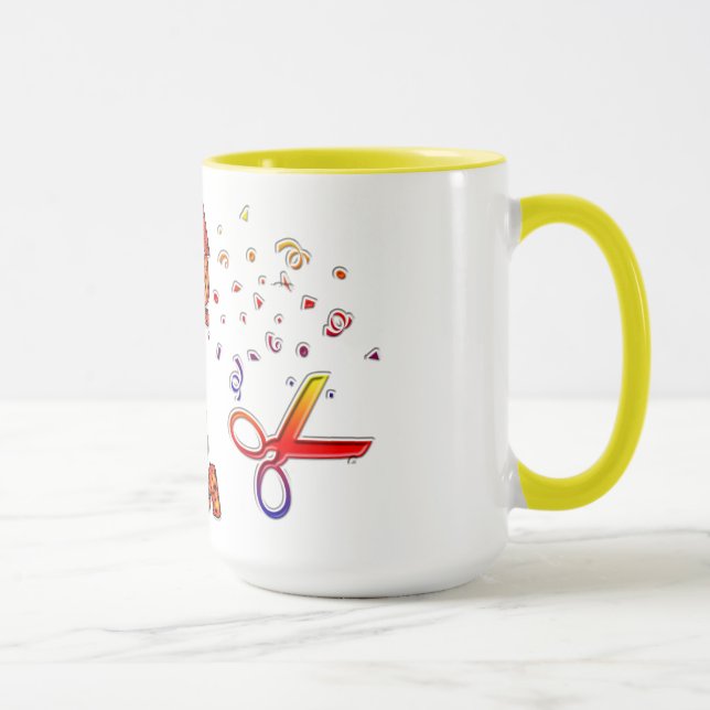 Autism#4 Ringer Mug (Right)