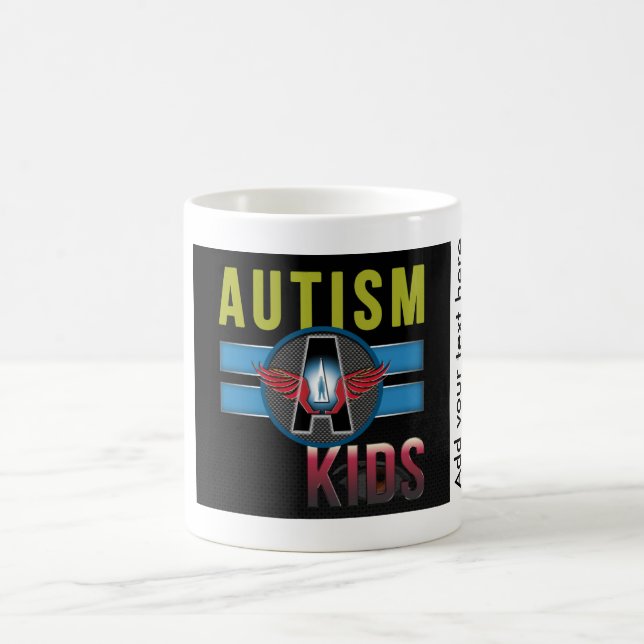 Autism A Kids White 325 ml Classic White Mug* Coffee Mug (Center)