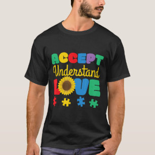 Autism-Accept Love Autism Gift T-Shirt