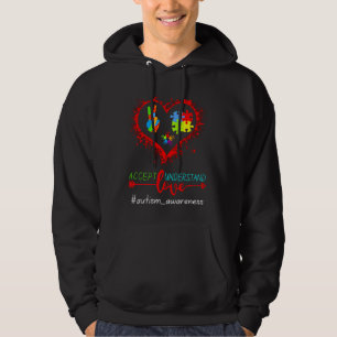 Autism Accept Love Understand Hoodie