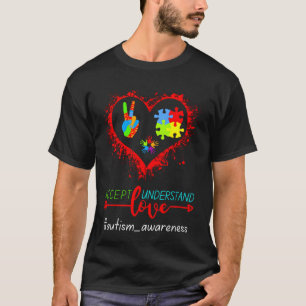 Autism Accept Love Understand T-Shirt
