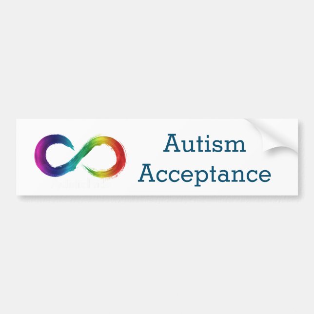 Autism Acceptance  Bumper Sticker (Front)
