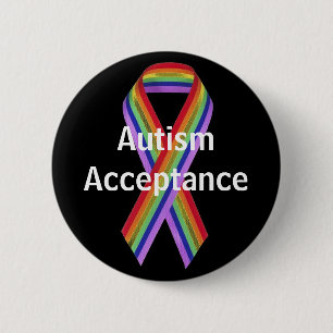 Autism Acceptance Button