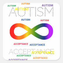 Autism Acceptance infinity dots
