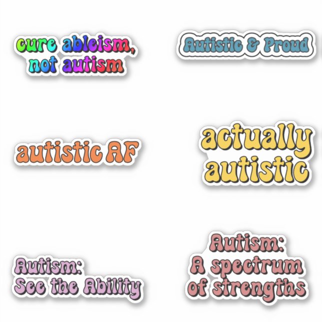 Autism Acceptance Neurodiversity Awareness Pack  (Front)