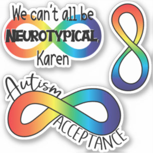 Autism Acceptance Neurodiversity Sticker Pack