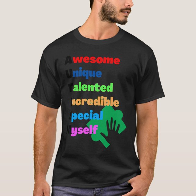Autism Acronym T-Shirt (Front)