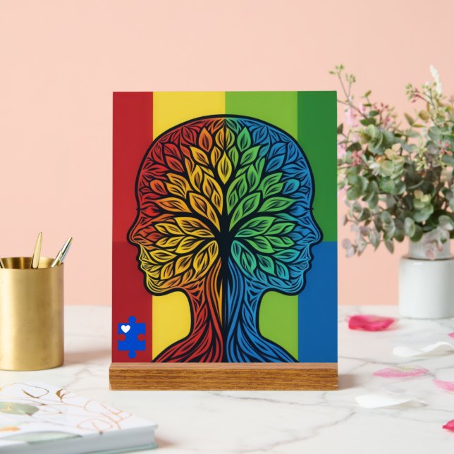 Autism Acrylic Sign (Wedding)