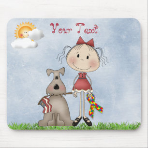 Autism* Add Your Text-Mousepad Mouse Mat