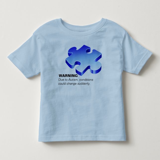 Autism Alert T-Shirt (Front)
