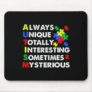 Autism Always Unique Mouse Mat