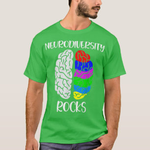 Autism and ADHD Awareness - Embrace Neurodiversity T-Shirt