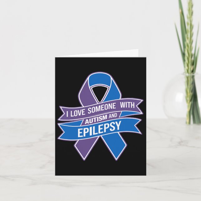 Autism And Epilepsy  Card (Front)