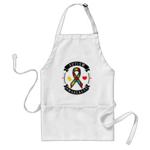 Autism -Apron  two side pockets Standard Apron