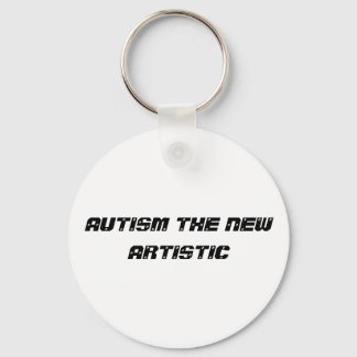 autism artistic key ring