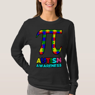 Autism Asperger Pi World Autism Day T-Shirt