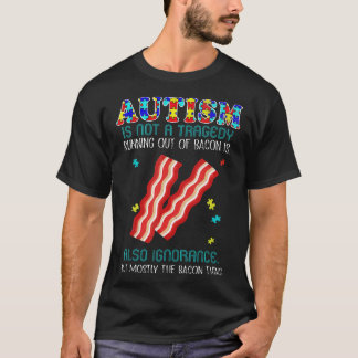 Autism-Autism Is Not A Tragedy Running Out Of Baco T-Shirt