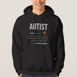Autism Autistic Asperger Syndrom Aspie Puzzle Auti Hoodie