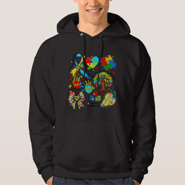 autism awareness 11-0 hoodie (Front)