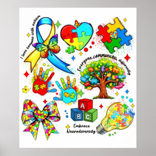 autism awareness 11-0 poster