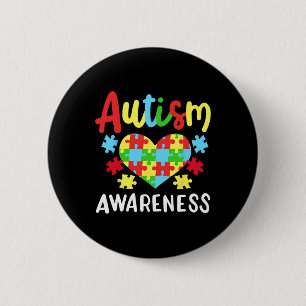 Autism Awareness 1 6 Cm Round Badge