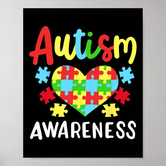 Autism Awareness 1  Poster (Front)