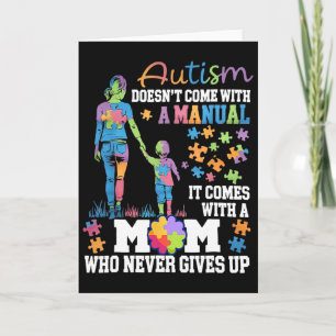 Autism Awareness 2025 Doesn't Come With A Manual A Card