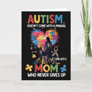 Autism Awareness 2025 Doesn't Come With A Manual A Card